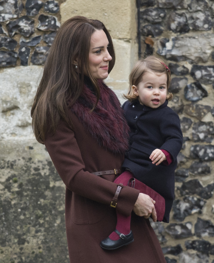 Vévodkyně Kate a princezna Charlotte Vévodkyně Kate a princezna Charlotte