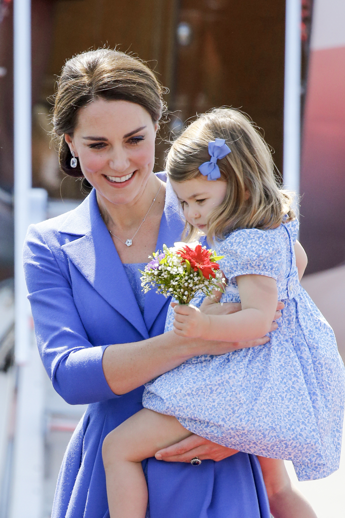 Vévodkyně Kate a princezna Charlotte Vévodkyně Kate a princezna Charlotte