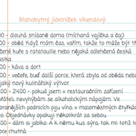 Ukázkové - neukázkové - jídelníčky Ukázkové - neukázkové - jídelníčky