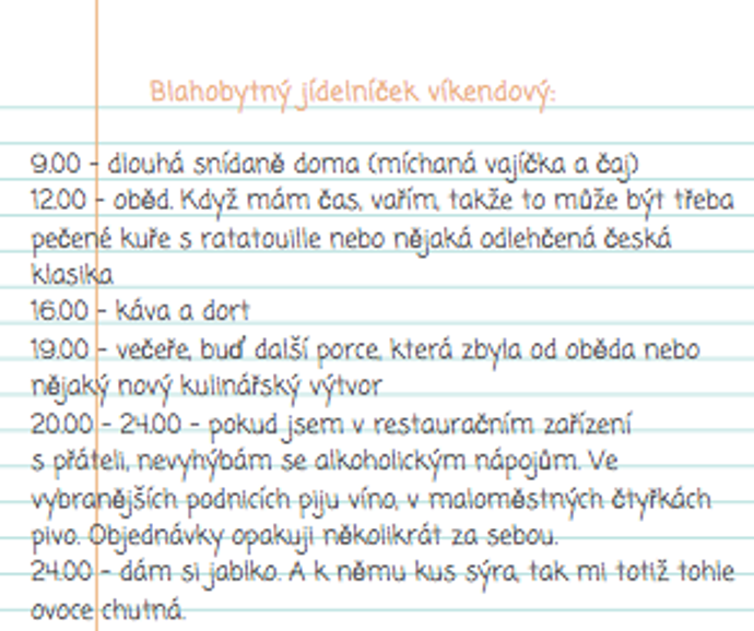 Ukázkové - neukázkové - jídelníčky Ukázkové - neukázkové - jídelníčky