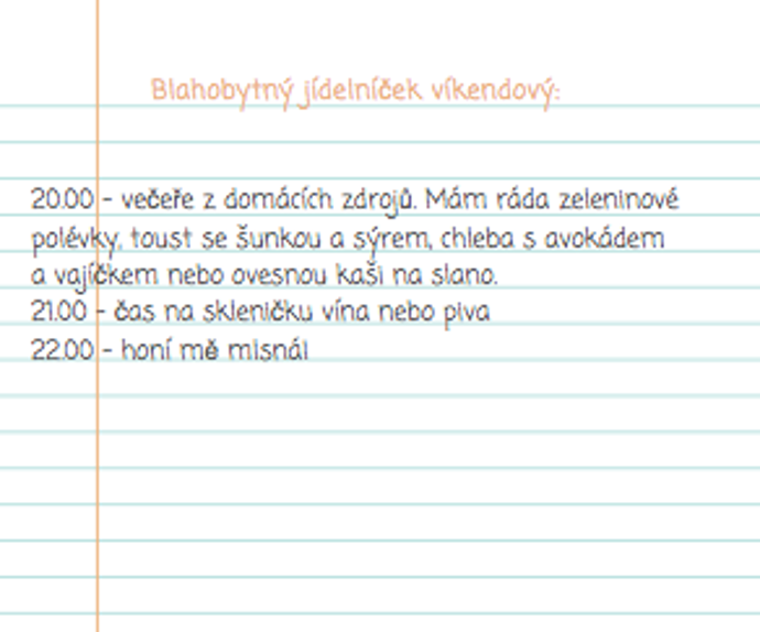 Ukázkové - neukázkové - jídelníčky Ukázkové - neukázkové - jídelníčky