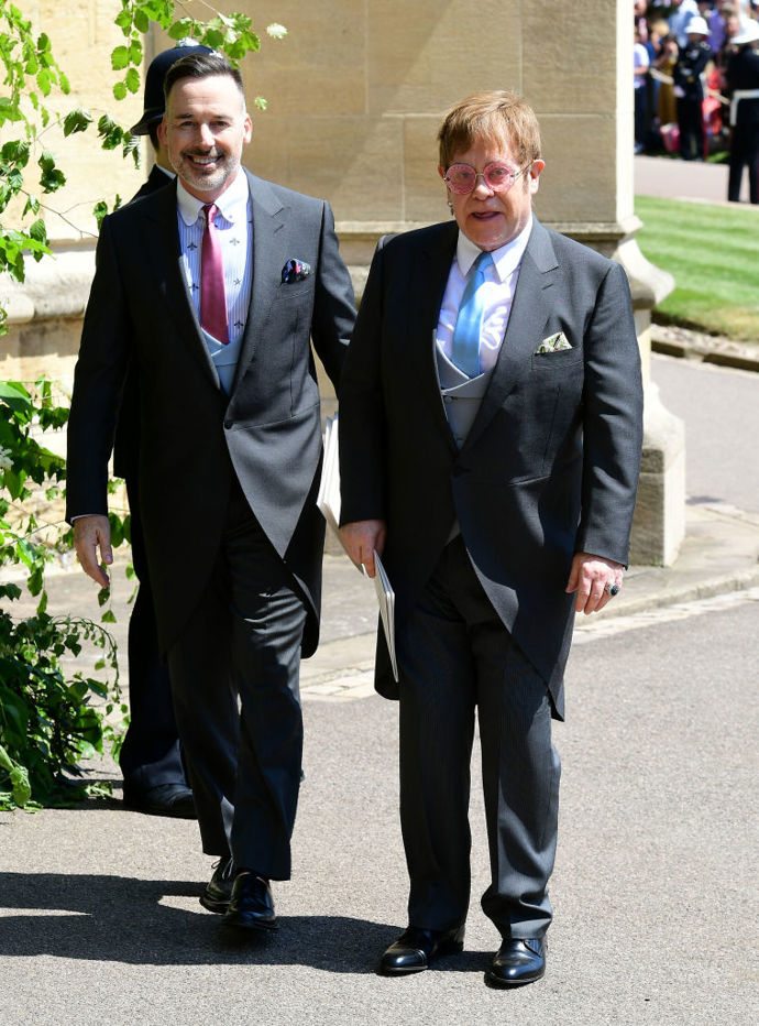 David Furnish & Sir Elton John

