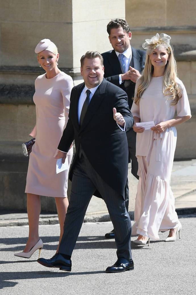 Julia Carey & James Corden
