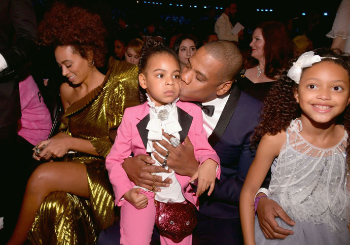 Jay-Z s dcerou
