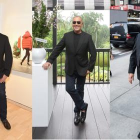 Michael Kors

Svou módní uniformu ozvláštňuje barvou brýlí. Jejich volbu prý ovlivňuje momentální nálada. Když je naštvaný nosí stříbrné, když má sportovní náladu, tak olivové a když se mu nad tím nechce přemýšlet, volí černé.
