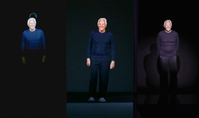 Giorgio Armani

Opět žádné módní výstřelky. Obzvlášť na jeho přehlídkách, kdy se nejčastěji objevuje v tmavě modrém outfitu s bílými botami.
