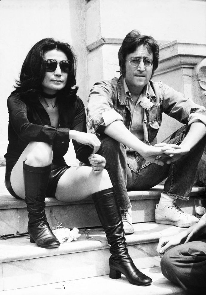 Yoko Ono a John Lennon, 1970
