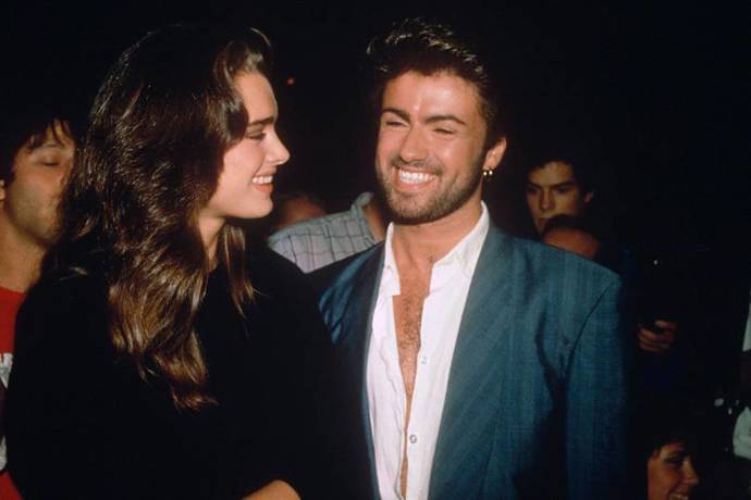 1981

herečka Brooke Shields a zpěvák George Michael
