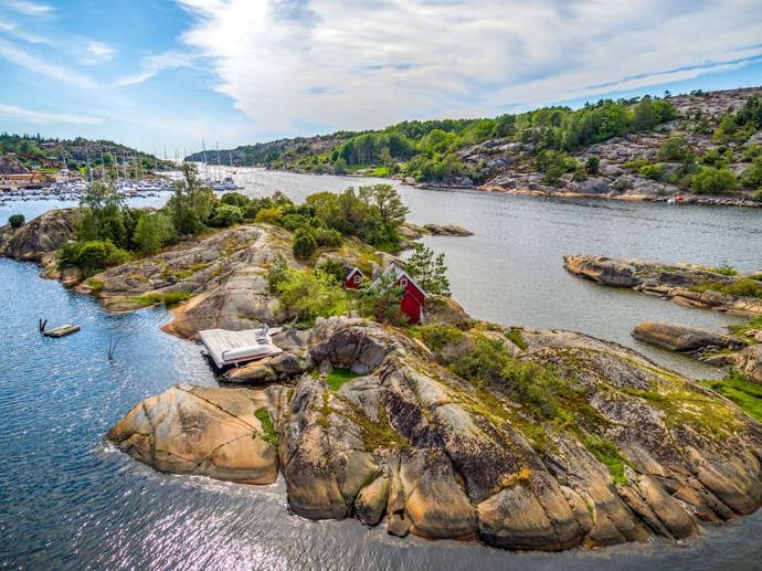 Soukromý ostrov – Vesterøy, Norsko
