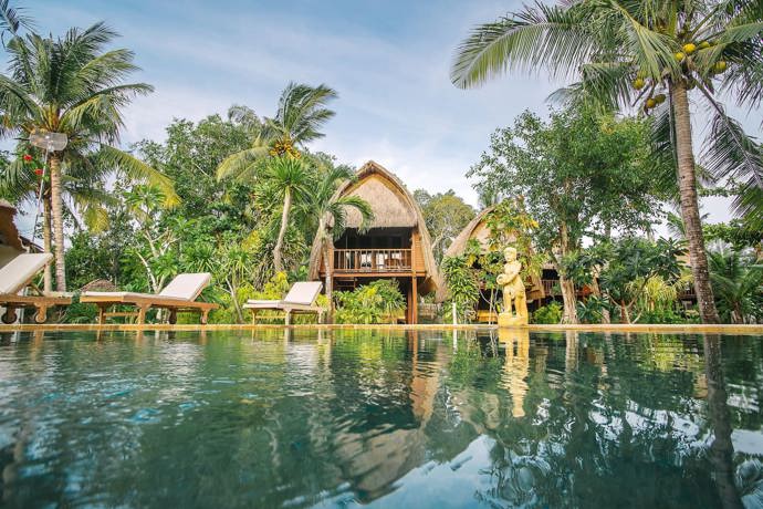 Ubytování v tropech – Lembongan, Bali
