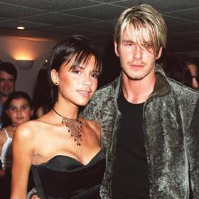 Victoria a David Beckhamovi v roce 1999, kdy se brali.
