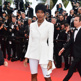 Cyklistické šortky se objevily dokonce na červeném koberci v Cannes!
