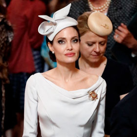Angelina Jolie na královské události