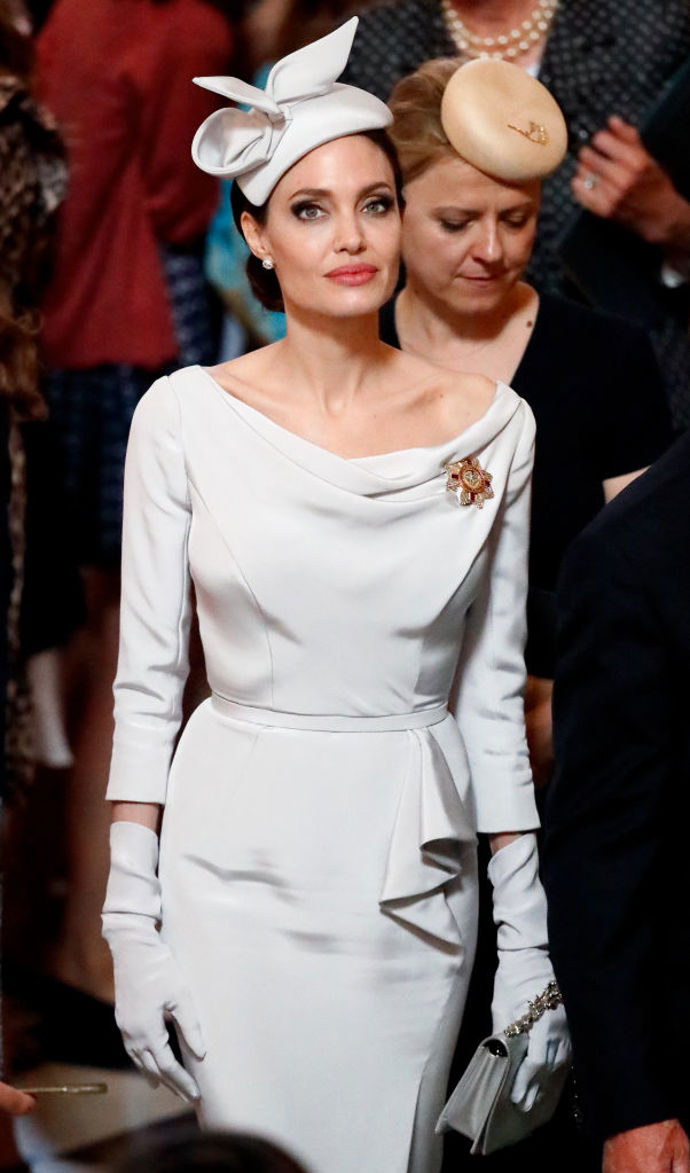 Angelina Jolie na královské události Angelina Jolie na královské události