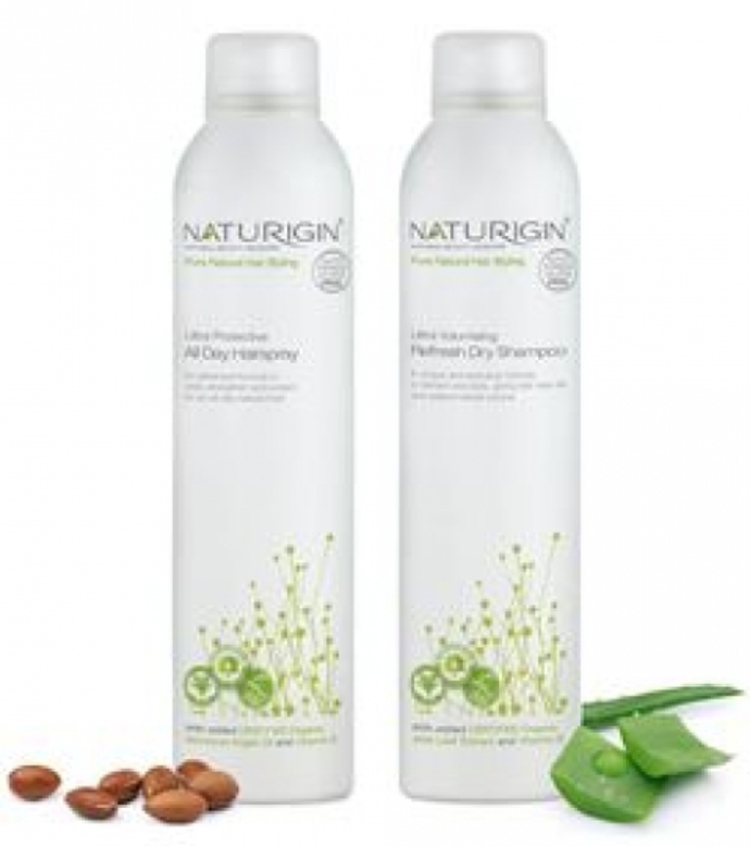 Bio suchý šampon, Naturigin 440 Kč
