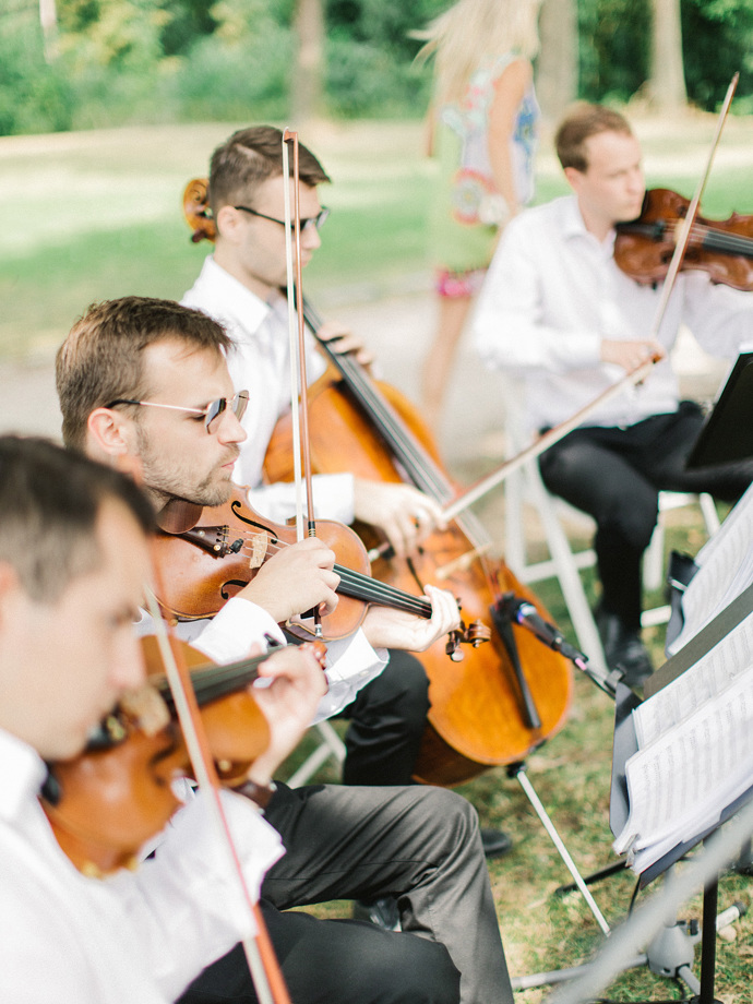 Celý obřad doprovázela hudba Unique Quartet.

