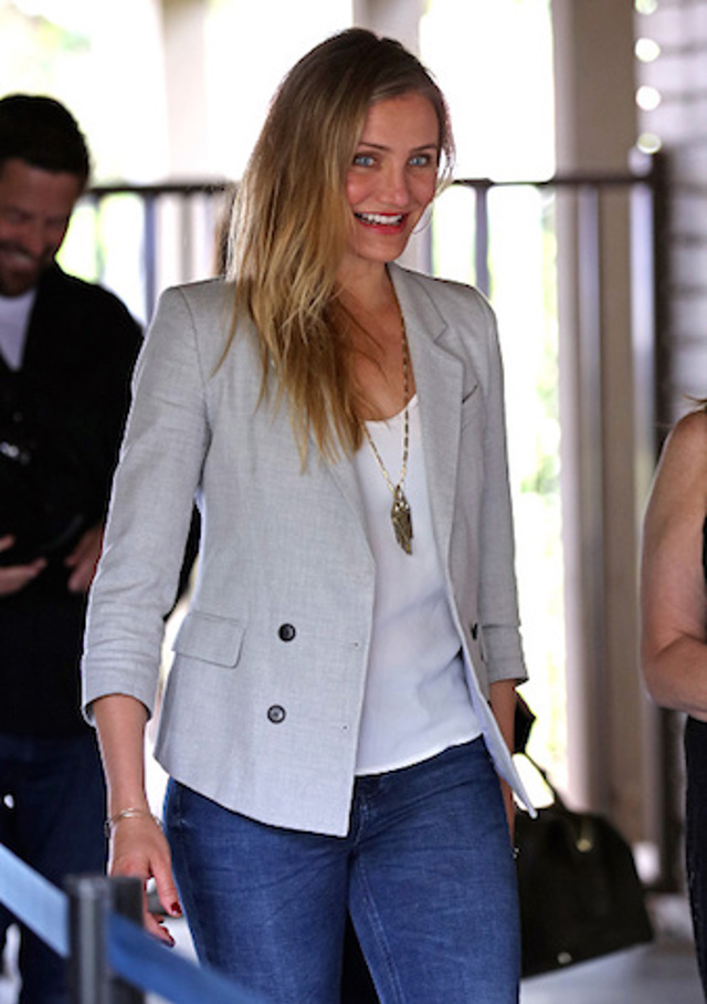 cameron diaz úsměv