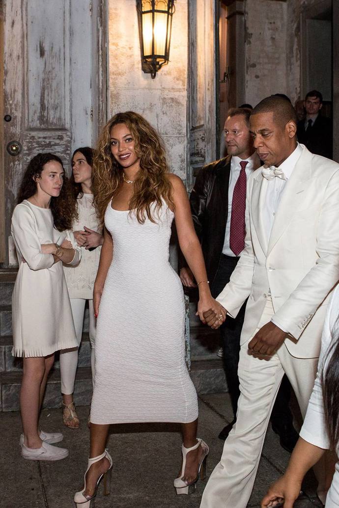 Na svatbě její sestry Solange v New Orleans byla dress codem bílá barva a Beyoncé a Jay-Z to zvládli na jedničku
Na svatbě její sestry Solange v New Orleans byla dress codem bílá barva a Beyoncé a Jay-Z to zvládli na jedničku