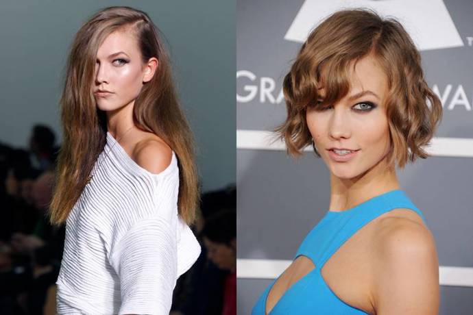 Karlie Kloss

Americké modelce a bývalé Victoria's Secret Angel rozhodně sluší víc krátké mikádo než dlouhé neupravené vlasy
