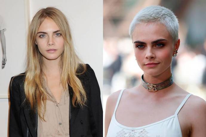 Cara Delevingne

Jedna z nejžádanějších modelek současnosti prošla opravdu radikální vlasovou změnou, když si dlouhé hnědé vlasy nechala oholit na úplného ježka
