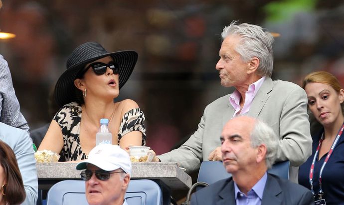 Catherine-Zeta Jones a Michael Douglas
Catherine-Zeta Jones a Michael Douglas