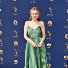 Dakota Fanning v šatech Dior Haute Couture
