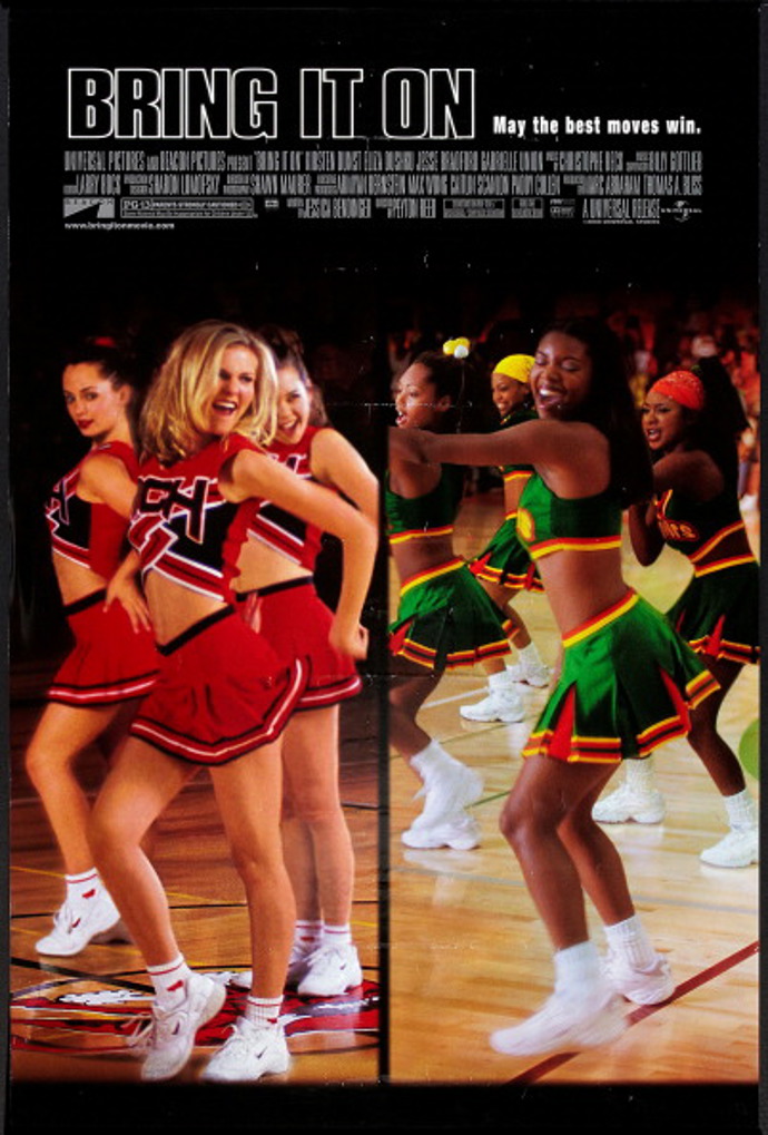 Bravo, girls! (Bring It On)

Pokud chce student na americké střední škole něco znamenat, musí být buď v baseballovém týmu nebo roztleskávačkou. Torrance (Kirsten Dunst) se stane dokonce kapitánkou týmu roztleskávaček, a tak si myslí, že se jí splnil sen, střední školou propluje bez problémů a všichni ji budou mít rádi. Tak to bohužel ale ve sportu nefunguje a Torrance brzy zjistí, že k úloze kapitánky patří nejen tvrdý trénink, ale také rány pod pás ze všech stran. Klasický film z americké střední školy je ideální oddechovkou.
