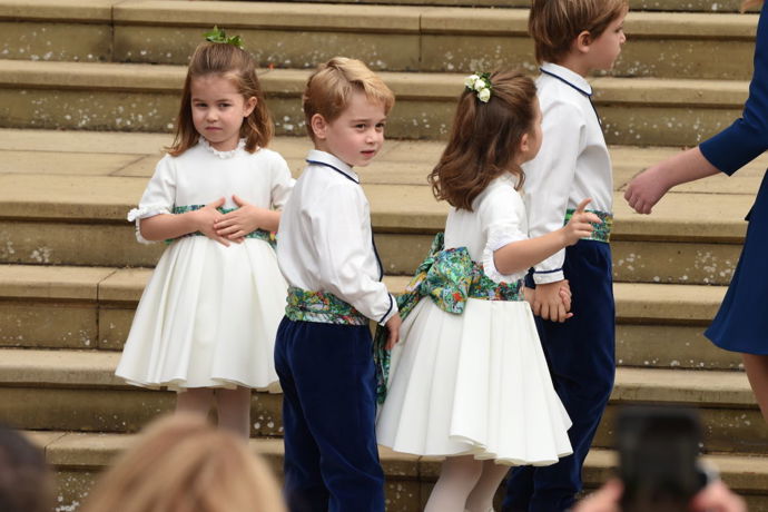princezna Charlotte a princ George
princezna Charlotte a princ George