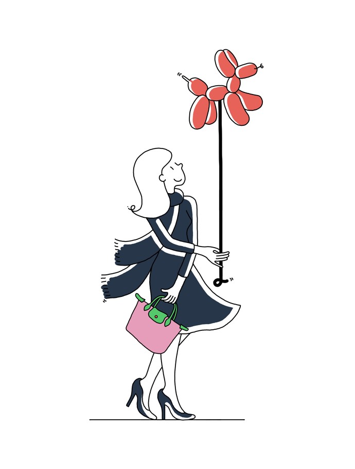 LONGCHAMP x Clo'e Floriat