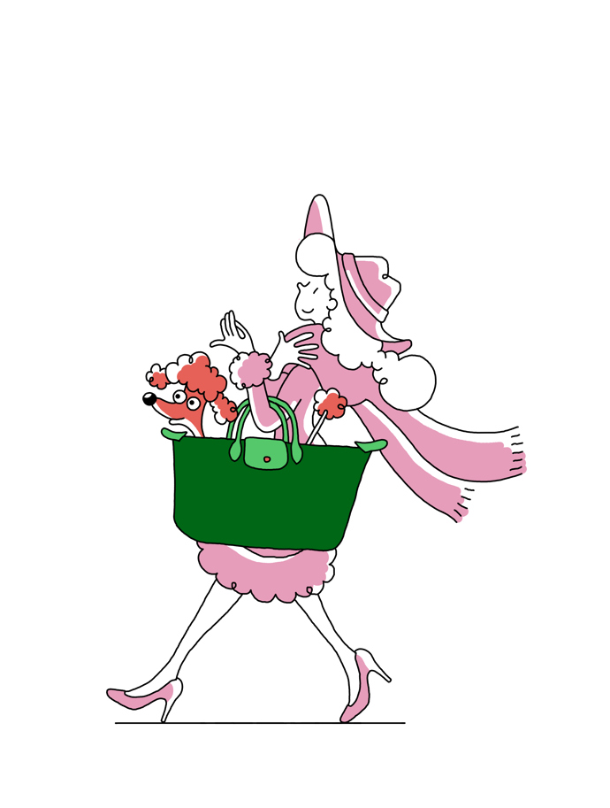 LONGCHAMP x Clo'e Floriat