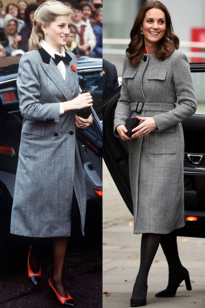 Další z oufitů, který je až nápadně podobný stylu princezny Diany.
Další z oufitů, který je až nápadně podobný stylu princezny Diany.