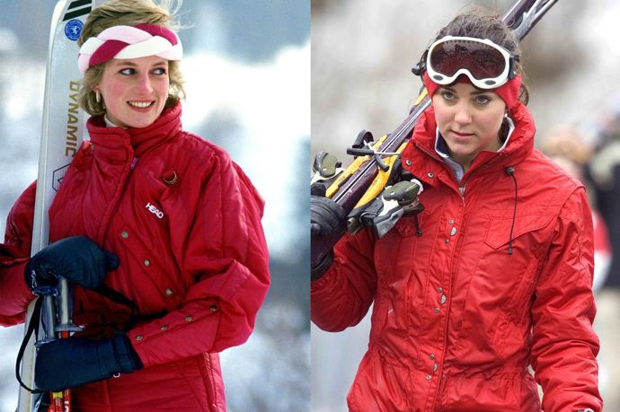 Dokonce i lyžařský outfit je až nápadně podobný tomu, co oblékla Diana.
Dokonce i lyžařský outfit je až nápadně podobný tomu, co oblékla Diana.