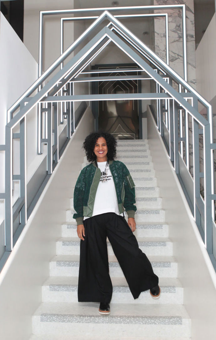 rapperka Neneh Cherry
rapperka Neneh Cherry