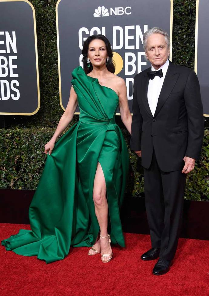 Catherine Zeta-Jones and Michael Douglas
