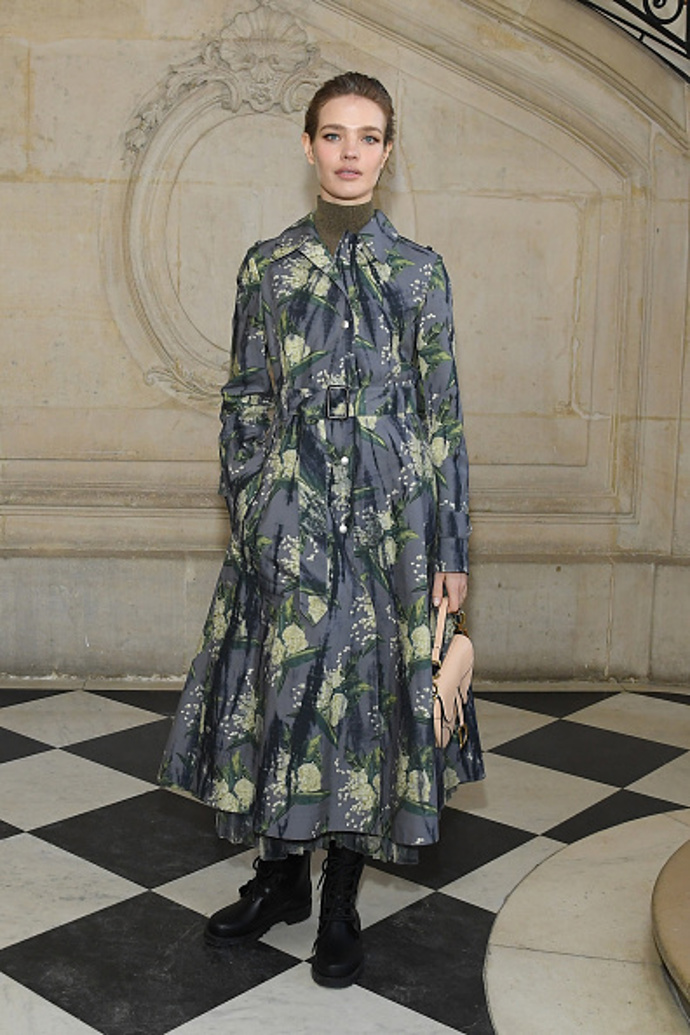Natalia Vodianova na přehlídce Dior.
Natalia Vodianova na přehlídce Dior.
