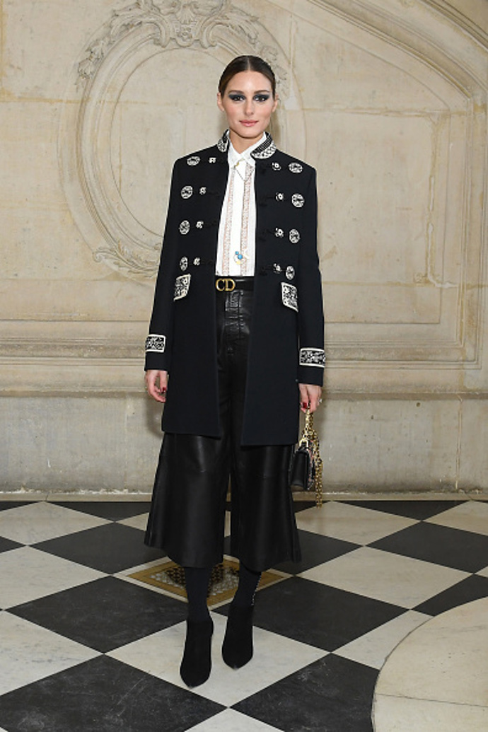 Olivia Palermo na přehlídce Dior.
Olivia Palermo na přehlídce Dior.