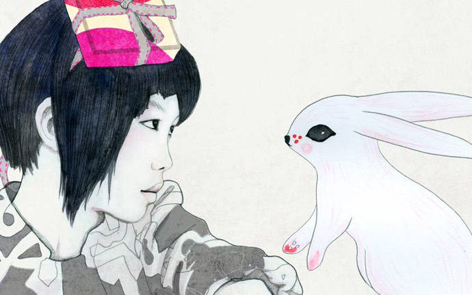 Francouzská ilustrátorka Izumi Idoia vám vytvoří portrét na přání. Stačí jí mailem poslat fotku. Themuz.com
