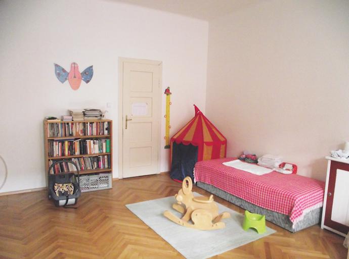 Před proměnou: Pokoj působil prázdně a děti tu netrávily moc času.
Před proměnou: Pokoj působil prázdně a děti tu netrávily moc času.