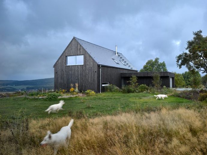 Stempel Tesař architekti DŮM NA VĚTRNÉM VRCHU
