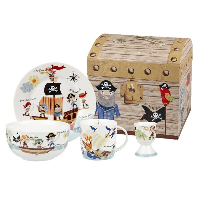 Nádobí z kostního porcelánu je nejodolnější, proto se hodí na sady pro děti. Jídelní set z kostního porcelánu Churchill China Pirates, prodává Bonami.cz za 919 Kč
Nádobí z kostního porcelánu je nejodolnější, proto se hodí na sady pro děti. Jídelní set z kostního porcelánu Churchill China Pirates, prodává Bonami.cz za 919 Kč