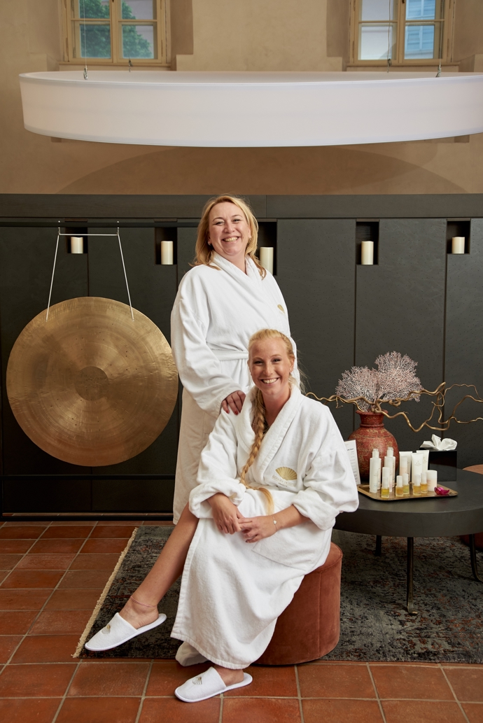 Po celém dni si šly výherkyně odpočinout do spa v hotelu Mandarin Oriental, kde byly i ubytované.
