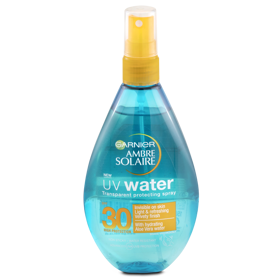 Spreje na opalování UV Water