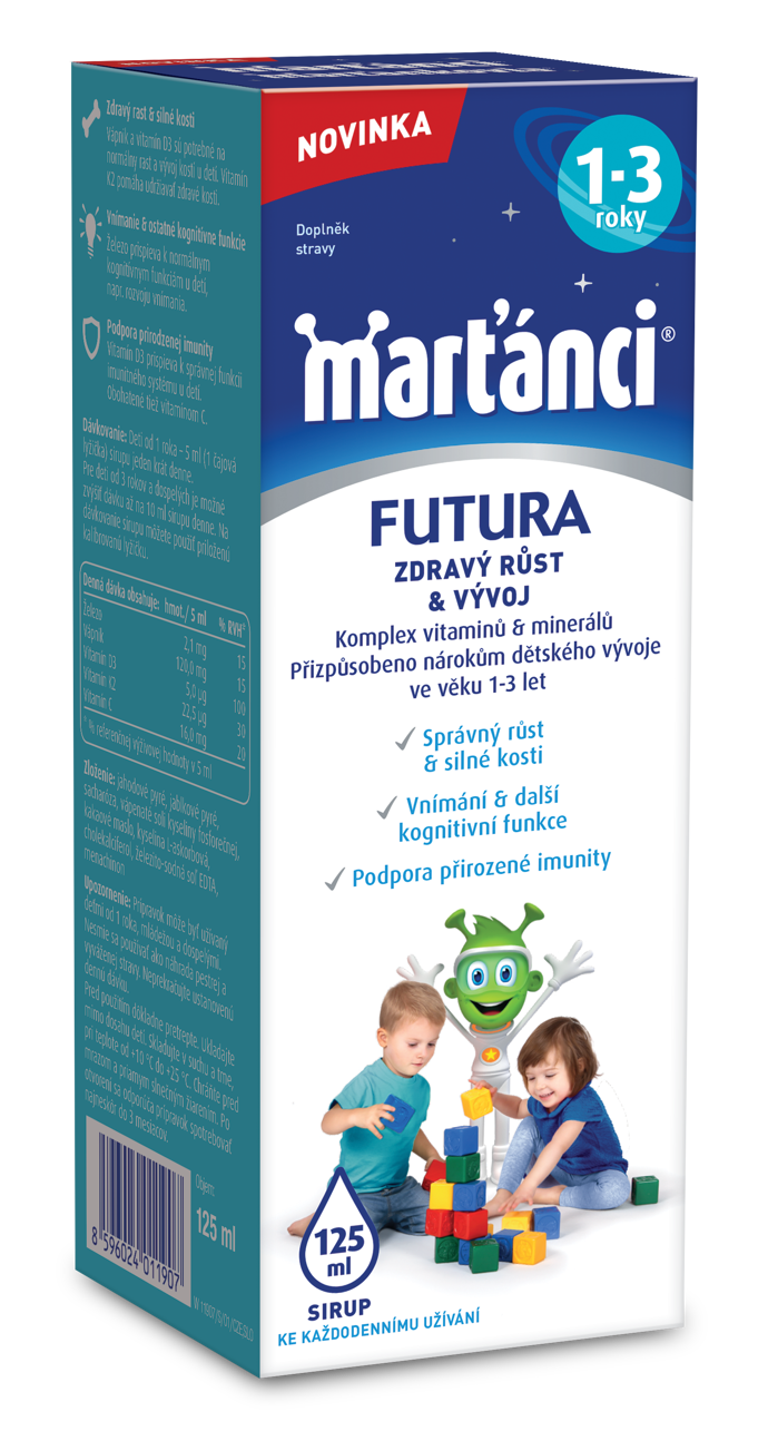 Doplněk stravy Marťánci Futura

