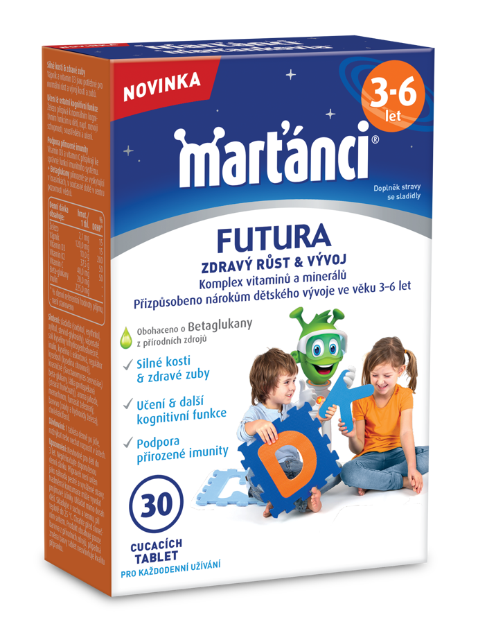 Doplněk stravy Marťánci Futura
