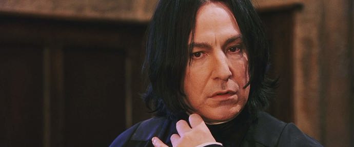 Alan Rickman jako Severus Snape
Alan Rickman jako Severus Snape