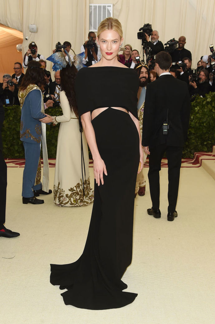 Na Met Gala v Metropolitním muzeu v New Yorku v květnu 2018
