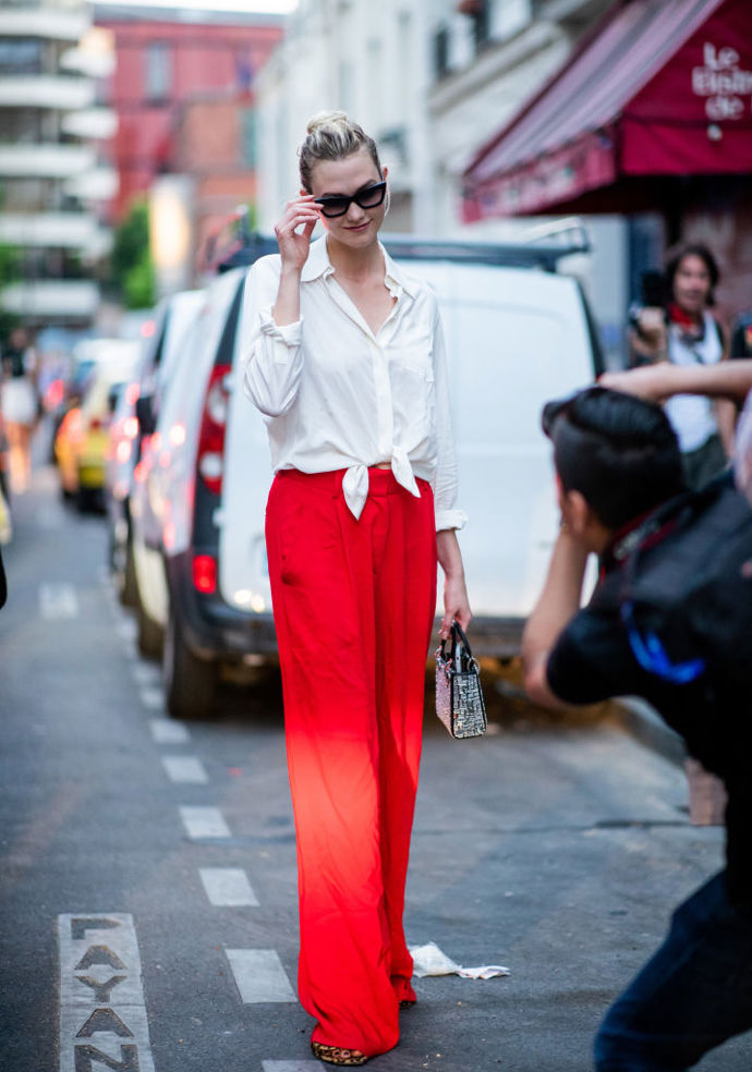 V ulicích Paříže na fashion weeku
