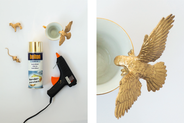 DIY zlaté dekorace DIY zlaté dekorace