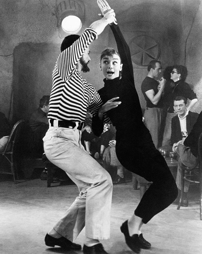 Celočerný outfit z filmu Funny Face (1957)
Celočerný outfit z filmu Funny Face (1957)