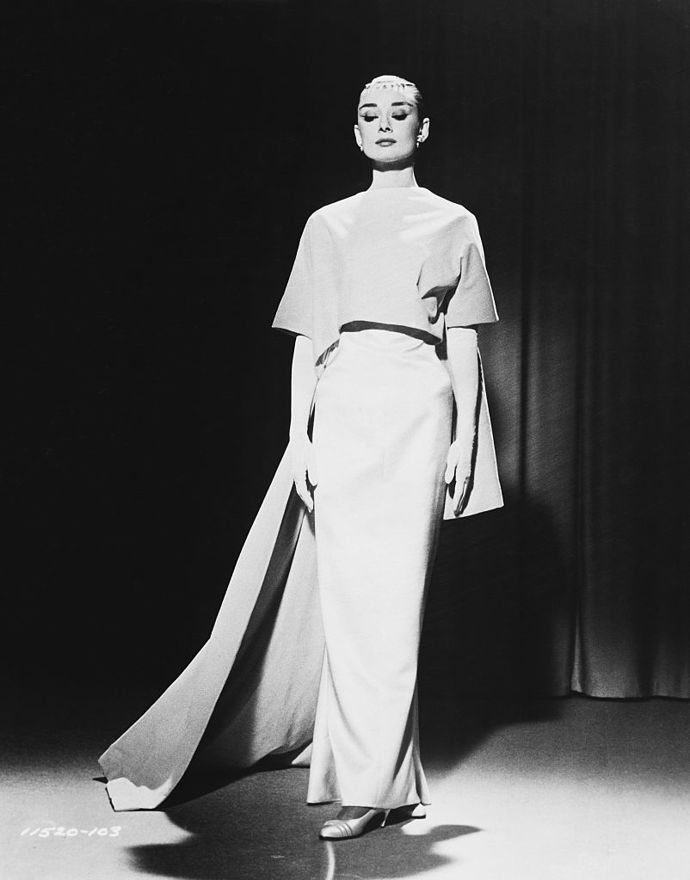 Růžovobílý komplet z filmu Funny Face (1957)
Růžovobílý komplet z filmu Funny Face (1957)